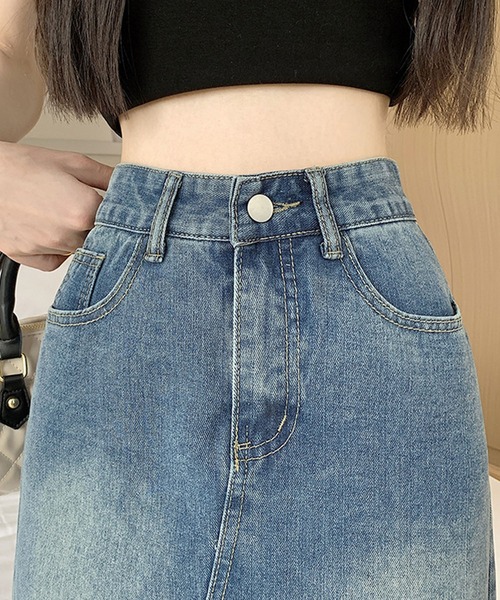 「GLAMOROUS JANE」 デニムスカート S ブルー レディース_画像8