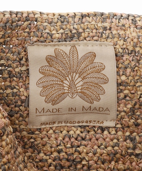 「MADE IN MADA」 かごバッグ FREE ピンク レディース_画像9