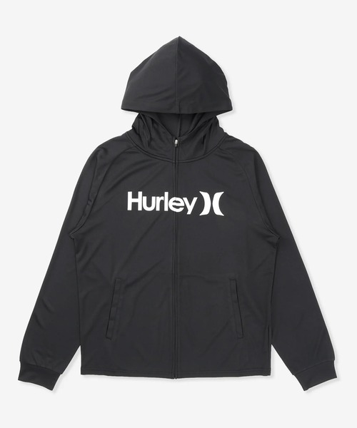 Hurley サーフ用ラッシュガードL Hurley（ハーレー） ラッシュガード 水着 ラッシュガード ジップアップ