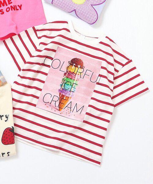 BREEZE（ブリーズ） tシャツ バリエーションgirls半袖Tシャツ キッズ