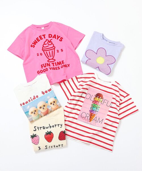 BREEZE（ブリーズ） tシャツ バリエーションgirls半袖Tシャツ キッズ