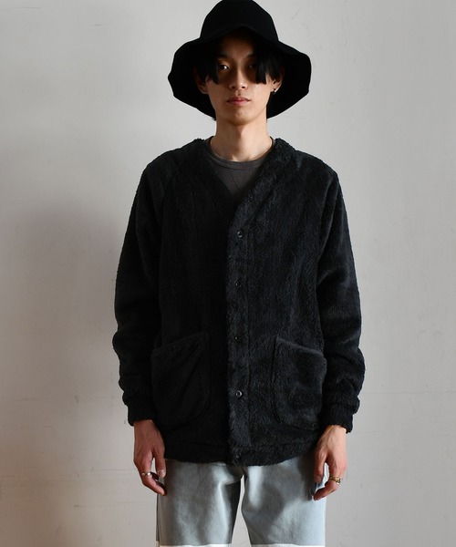 「Johnbull」 カーディガン LARGE ネイビー メンズ_画像3