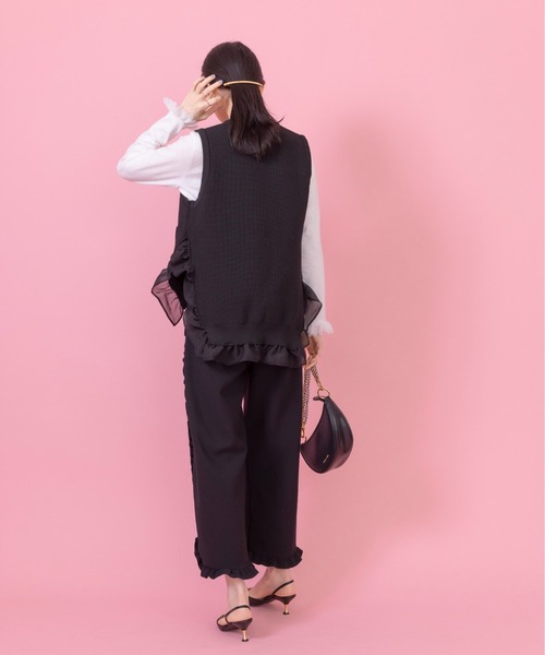「Eimee Law」 パンツ FREE ブラック レディースの画像