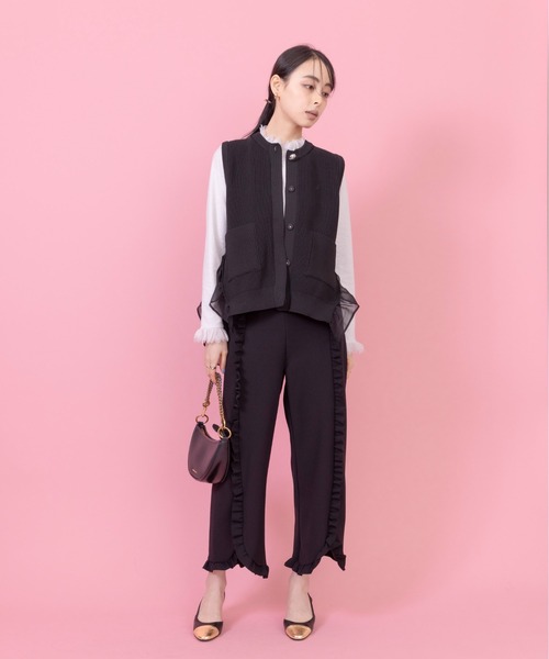 「Eimee Law」 パンツ FREE ブラック レディースの画像