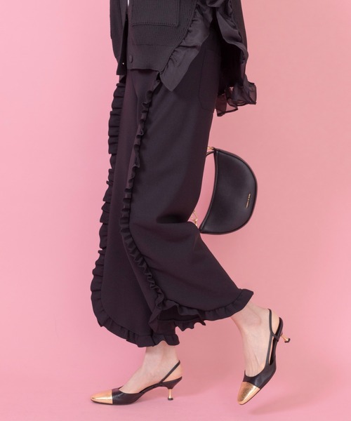 「Eimee Law」 パンツ FREE ブラック レディースの画像