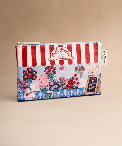 Cath Kidston（キャス・キッドソン） ポーチ ジップド パース Flower