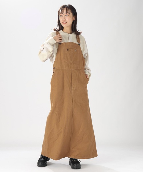 「RED KAP」 サロペットスカート LARGE ブラック レディース_画像5