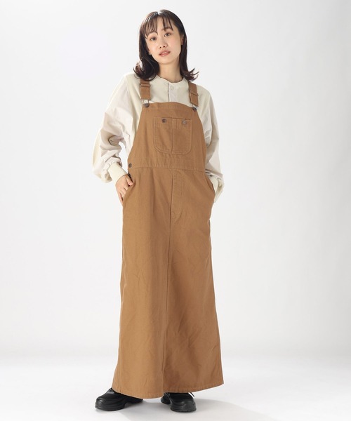「RED KAP」 サロペットスカート LARGE ブラック レディース_画像6
