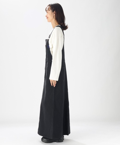 「RED KAP」 サロペットスカート LARGE ブラック レディース_画像8