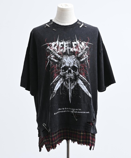 REFLEM（レフレム） tシャツ 半袖 「REFLEM/レフレム」安ピン付き