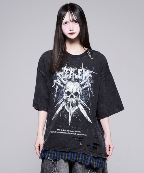 REFLEM（レフレム） tシャツ 半袖 「REFLEM/レフレム」安ピン付き