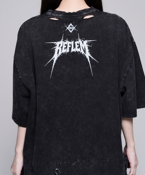 REFLEM（レフレム） tシャツ 半袖 「REFLEM/レフレム」安ピン付き