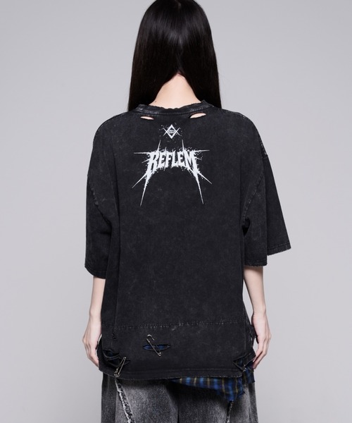 REFLEM（レフレム） tシャツ 半袖 「REFLEM/レフレム」安ピン付き
