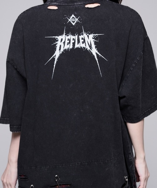 REFLEM（レフレム） tシャツ 半袖 「REFLEM/レフレム」安ピン付き
