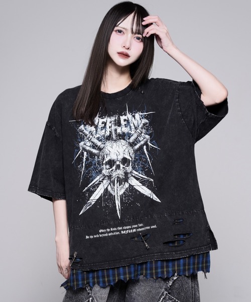 REFLEM（レフレム） tシャツ 半袖 「REFLEM/レフレム」安ピン付き