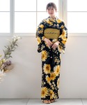 浴衣 「1人で着られる浴衣4点セット」浴衣・兵...の詳細画像1