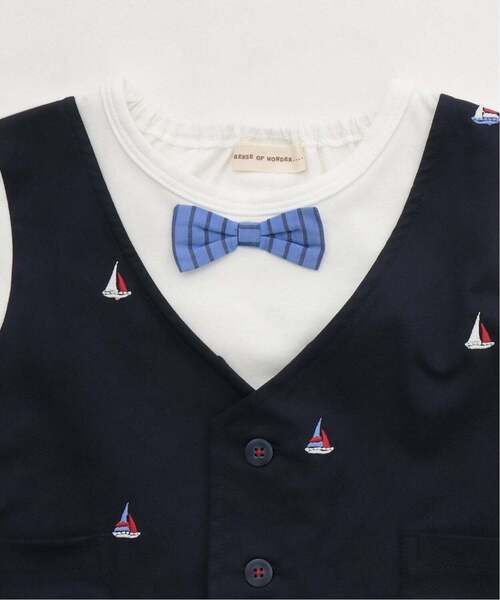 「sense of wonder」 「KIDS」長袖カットソー 100cm ブルー キッズ_画像3