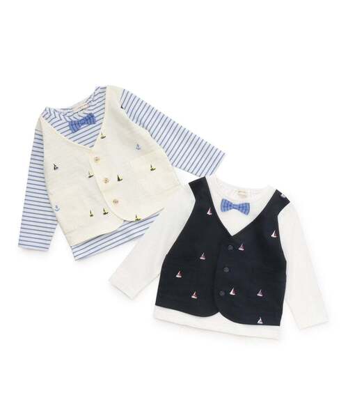 「sense of wonder」 「KIDS」長袖カットソー 100cm ブルー キッズ_画像8