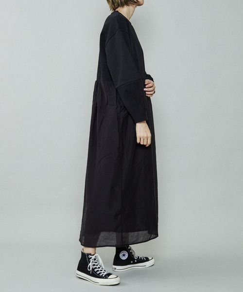 「CONVERSE TOKYO」 ドッキングワンピース FREE グリーン レディース_画像8
