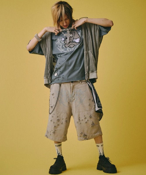GALFY（ガルフィー） tシャツ 「GALFY」病みに溶かされし大ダメージT