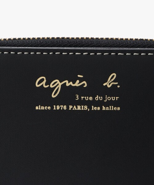 agnes b.（アニエスベー） 財布 FREE ブラック レディース : ZOZOTOWN