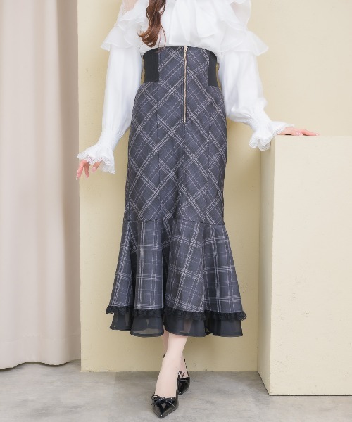 クチュールバイロジータ ロング スカート フロントジップマーメイド