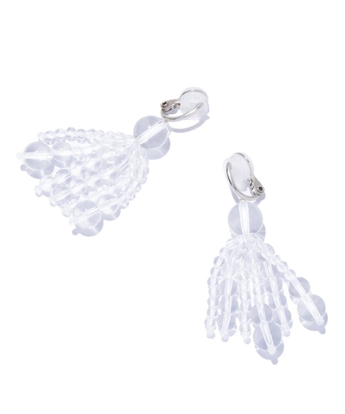 イヤリング 「IRIS 47」bundle earring crystal/バンドル イヤリング クリスタル レディースの画像