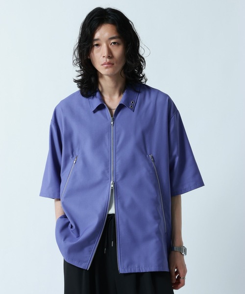 RAGEBLUE（レイジブルー） シャツ Double Zip Design Shirt/ダブルZIP