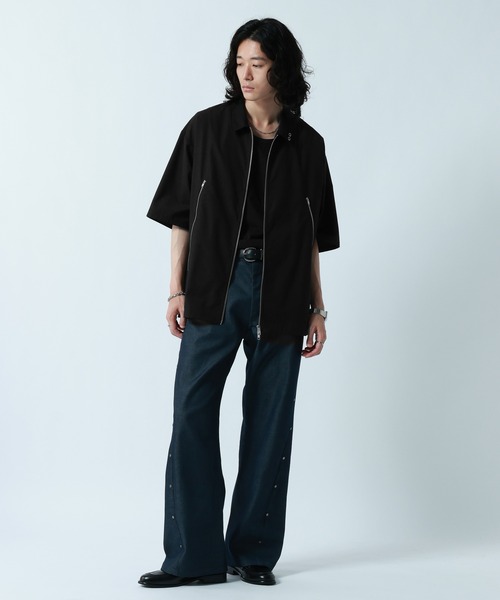 RAGEBLUE（レイジブルー） シャツ Double Zip Design Shirt/ダブルZIP