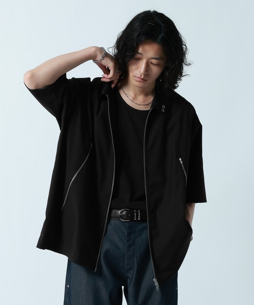 RAGEBLUE（レイジブルー） シャツ Double Zip Design Shirt/ダブルZIP