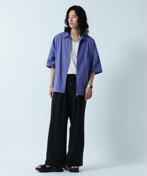 RAGEBLUE（レイジブルー） シャツ Double Zip Design Shirt/ダブルZIP