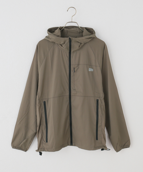 SPYAIR ライトウインドブレーカーKIUコラボ Lサイズ KiU（キウ） マウンテンパーカー ウインドブレーカー AIR LIGHT HOODIE