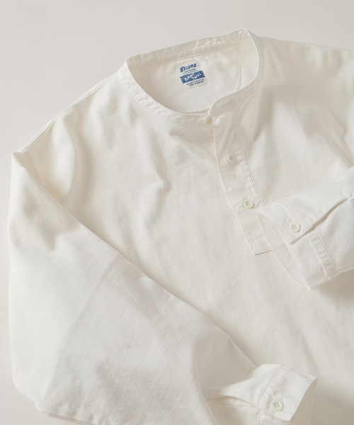 「ARMY TWILL」 長袖Tシャツ MEDIUM ホワイト メンズ_画像3