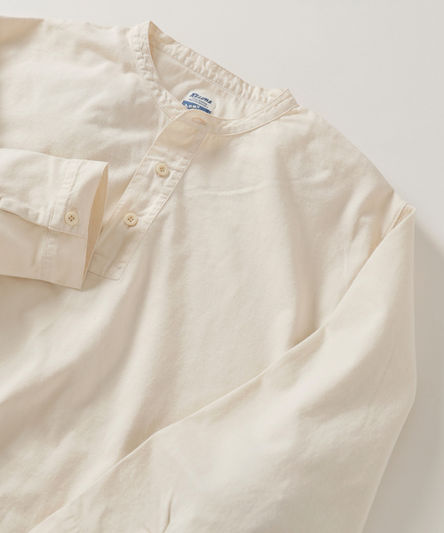 「ARMY TWILL」 長袖Tシャツ MEDIUM ホワイト メンズ_画像5