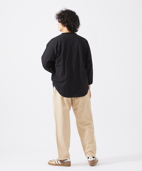 「ARMY TWILL」 長袖Tシャツ MEDIUM ホワイト メンズ_画像7