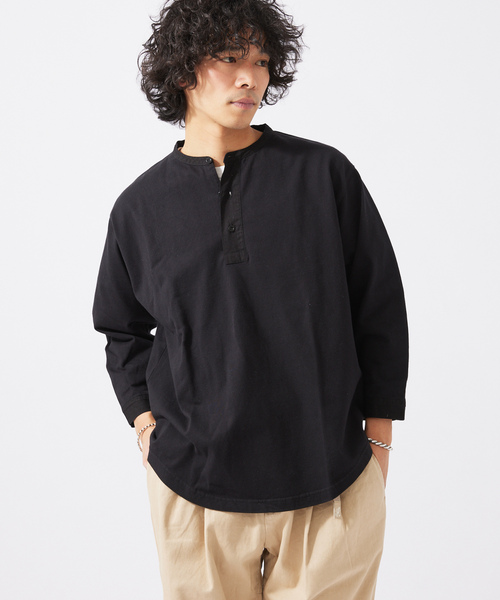 「ARMY TWILL」 長袖Tシャツ MEDIUM ホワイト メンズ_画像8