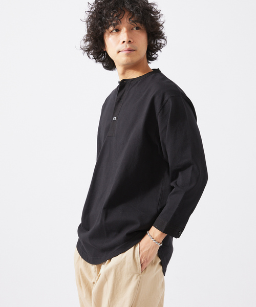 「ARMY TWILL」 長袖Tシャツ MEDIUM ホワイト メンズ_画像9