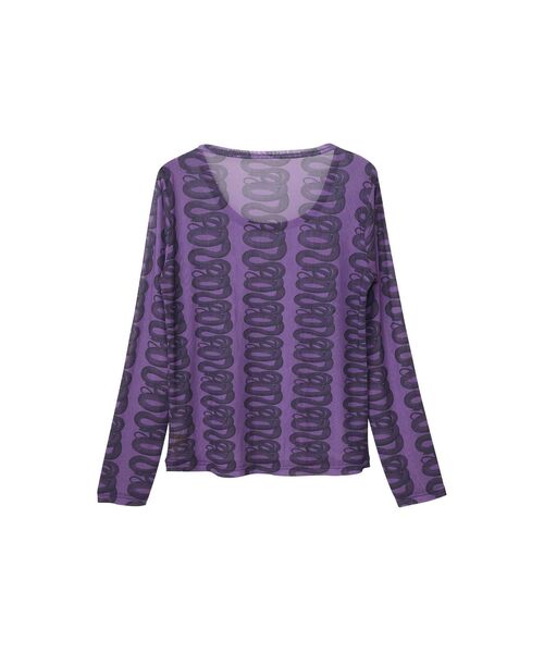 HYSTERIC GLAMOUR（ヒステリックグラマー） tシャツ SNAKE LOOP柄 T
