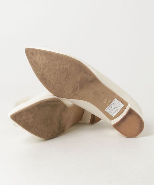 「Launa lea」 フラットパンプス 23.5cm ホワイト レディース_画像3