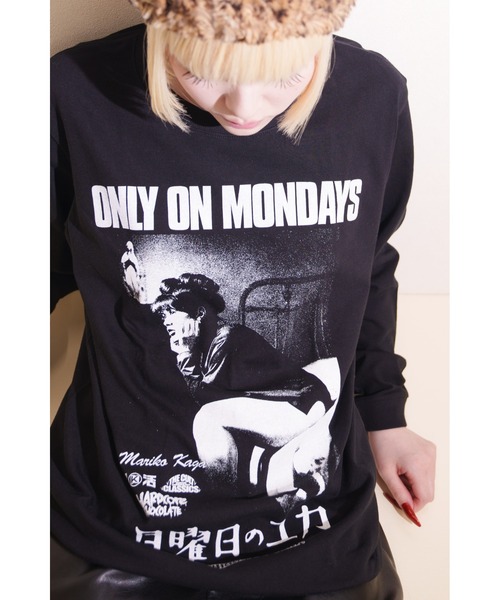 tシャツ 月曜日のユカ ロングスリーブ（サンフランシスコブラック