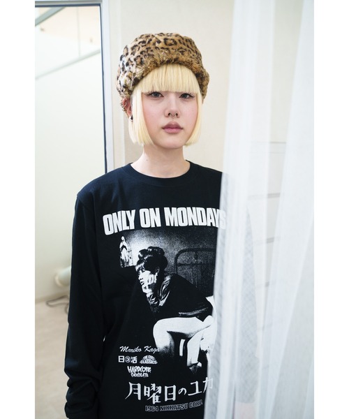 tシャツ 月曜日のユカ ロングスリーブ（サンフランシスコブラック