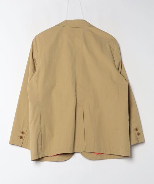 「BEAMS BOY」 テーラードジャケット 0 ベージュ レディース_画像2