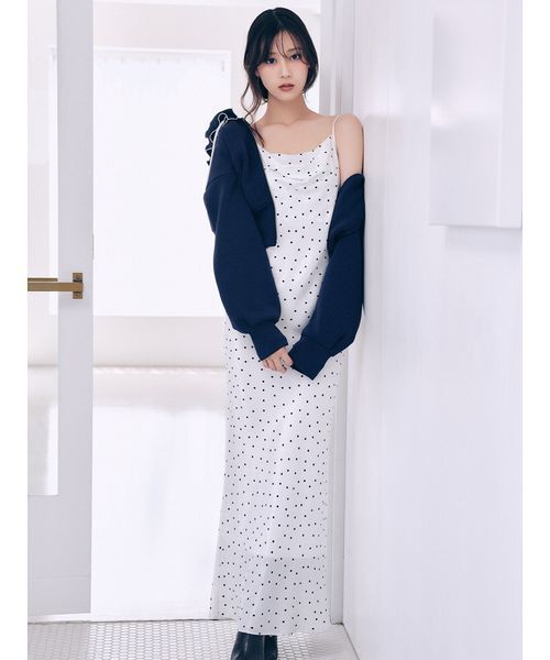 SNIDEL キャミワンピース SWF0252074 サイズ0 SNIDEL（スナイデル） ワンピース サテンキャミワンピース : ZOZOTOWN