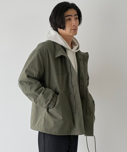 coen（コーエン） モッズコート コート 3WAYミリタリーショートモッズ