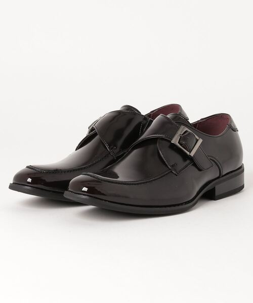 【新品未使用】JUNMEN モンクストラップ ビジネスシューズ ZINC ビジネスシューズ / モンクストラップシューズ（5874