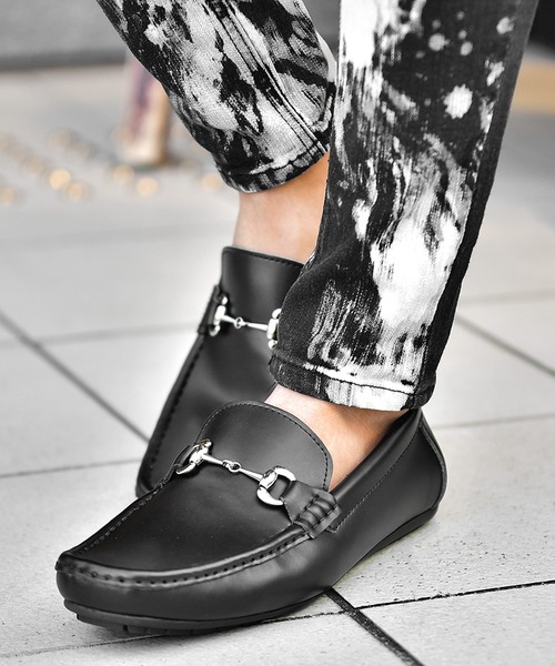 【完売】 premium レザードライビングローファー ドライビングシューズ スリッポン メンズ 革靴 ローファー 本革 レザー