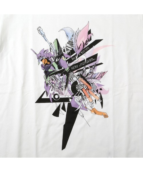 tシャツ Tシャツ メンズ RADIO EVA 703 Abstract EVANGELION T-Shirt β（KENTA KAKIKAWA）｜zozo｜22