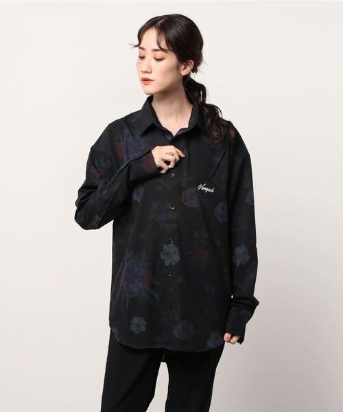 コーディネ シャツ ブラウス Shadow flower pattern Shirt* ZOZOTOWN PayPayモール店 - 通販 - PayPayモール により