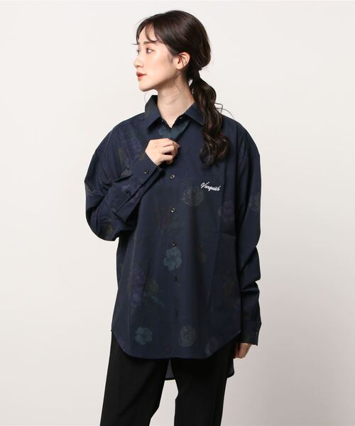コーディネ シャツ ブラウス Shadow flower pattern Shirt* ZOZOTOWN PayPayモール店 - 通販 - PayPayモール により