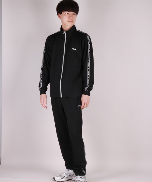 FILA（フィラ） ジャージ スムースジャージ テープ付きジャージ